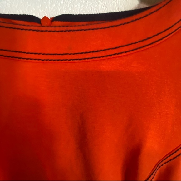 Boden Rebecca Ponte Shift Dress Contrast Stitching Belted Career Soft - Picture 8 of 9